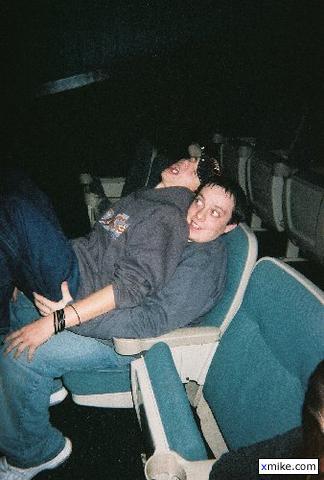 Uploaded by meemerz: Daniel & Brian at the Movies