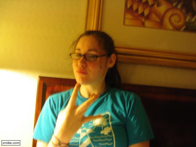 Uploaded by randomvandal: Sarah wishes she was a west sider.