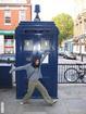 Uploaded by Wasteland: This is how pigeons would pose in front of a police box, if they had cameras.
